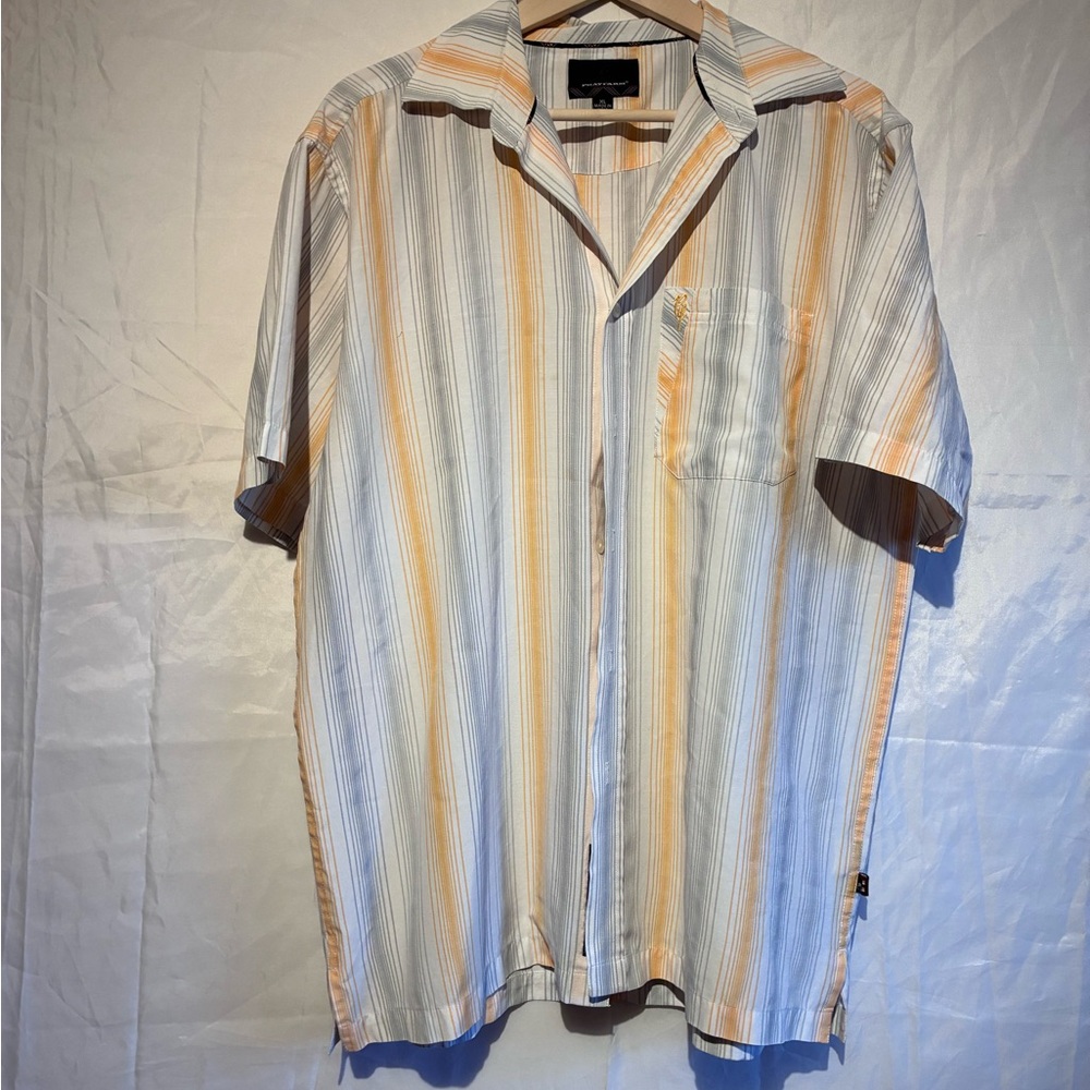 Phat Farm Multicolor Striped Casual Shirt XL